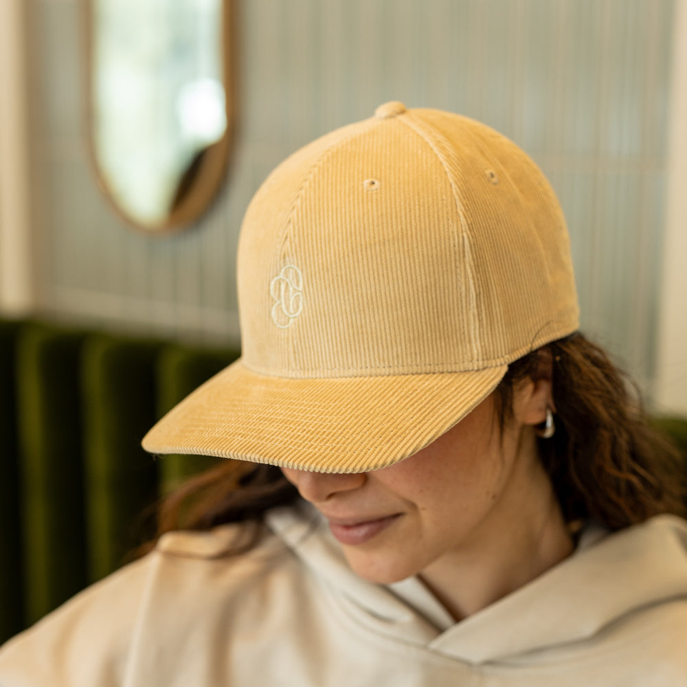 Corduroy Cap – Beige