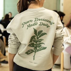 Crewneck – Beige Coffee Branch Edition