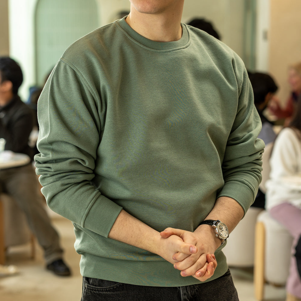 Crewneck – Green Coffee Branch Edition