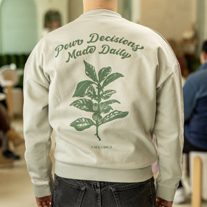 Crewneck – Beige Coffee Branch Edition
